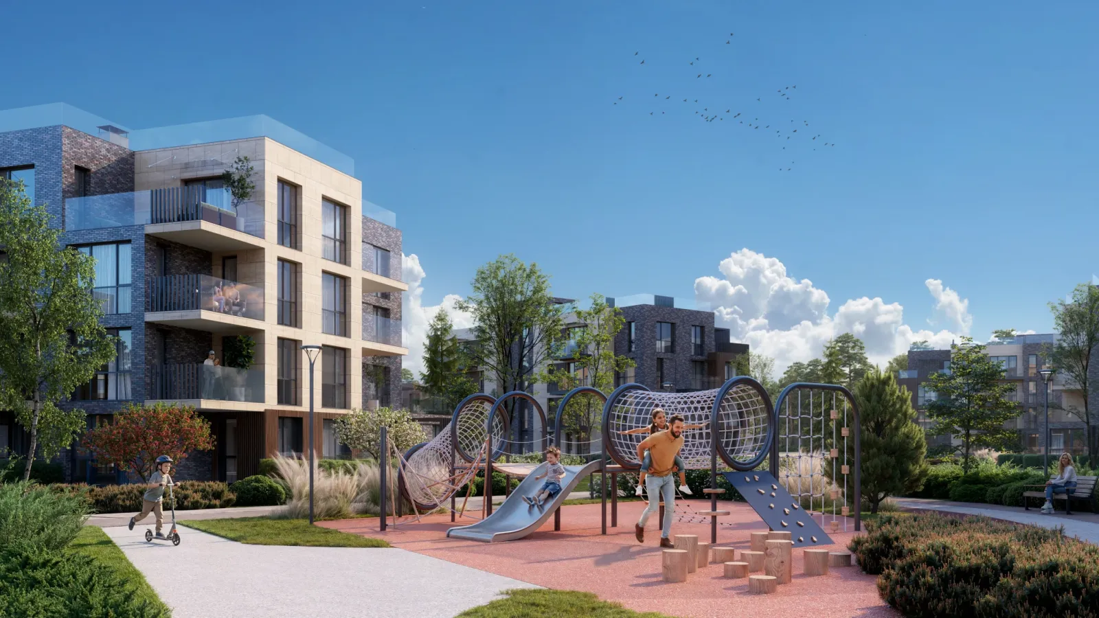 Render: Okhta Park
